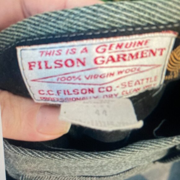 Filson Style 180 Whipcord Wool Pants Size stated 44 measures approx 42x30 - Picture 3 of 6